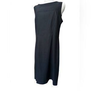 ALYX Black Sleeveless Sheath Dress Size 12 Stretch Classic Work Cocktail